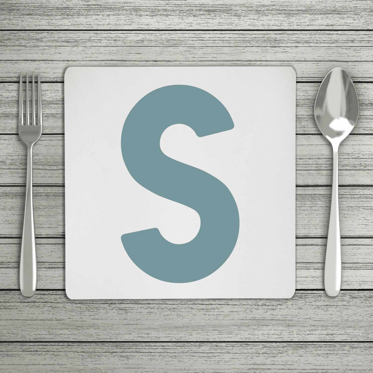 Bold Personalised Initial Placemat (Mix & Match Colours) - Image 3