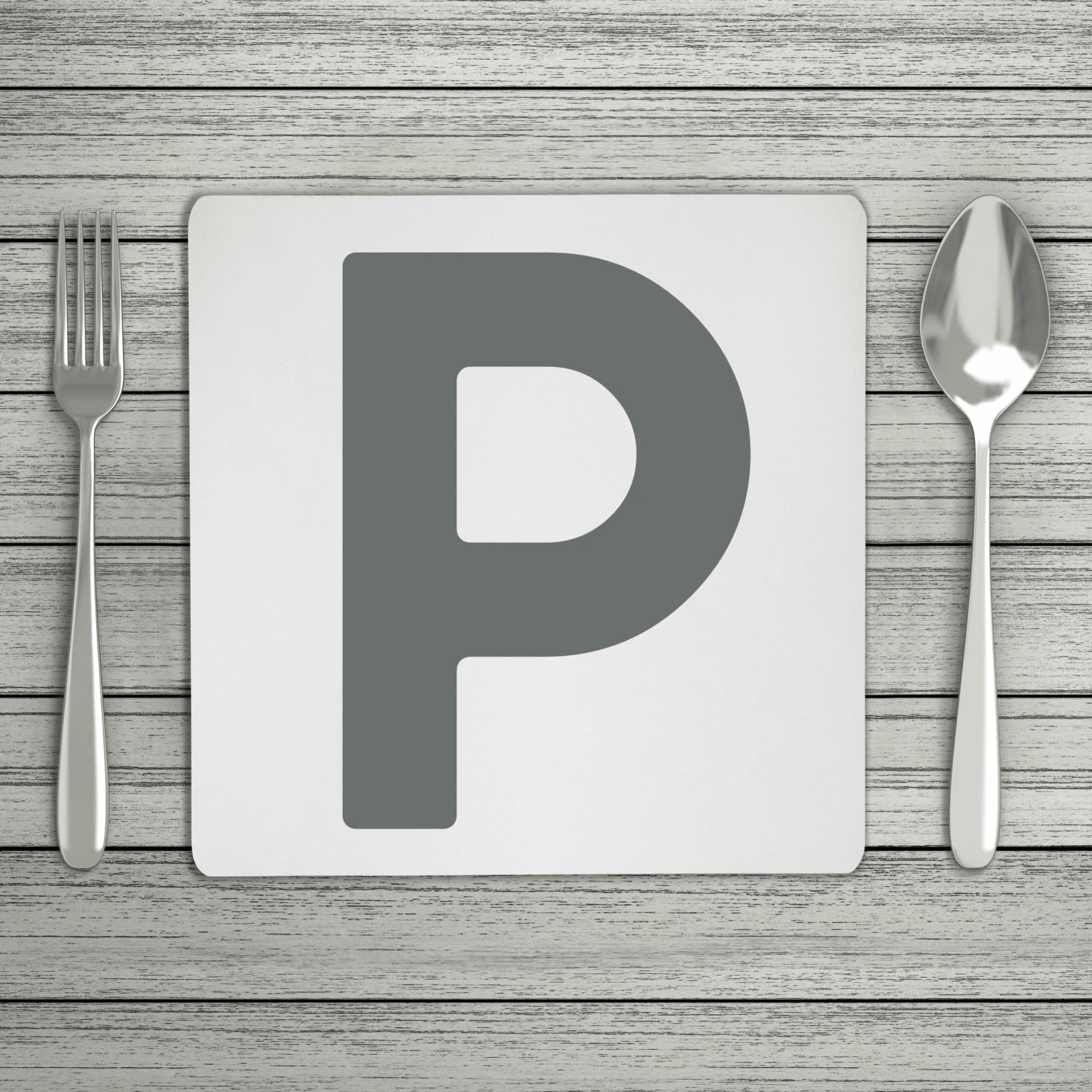 Bold Personalised Initial Placemat (Mix & Match Colours) - Image 2