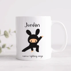 Cancer Fighting Ninja Personalised Mug