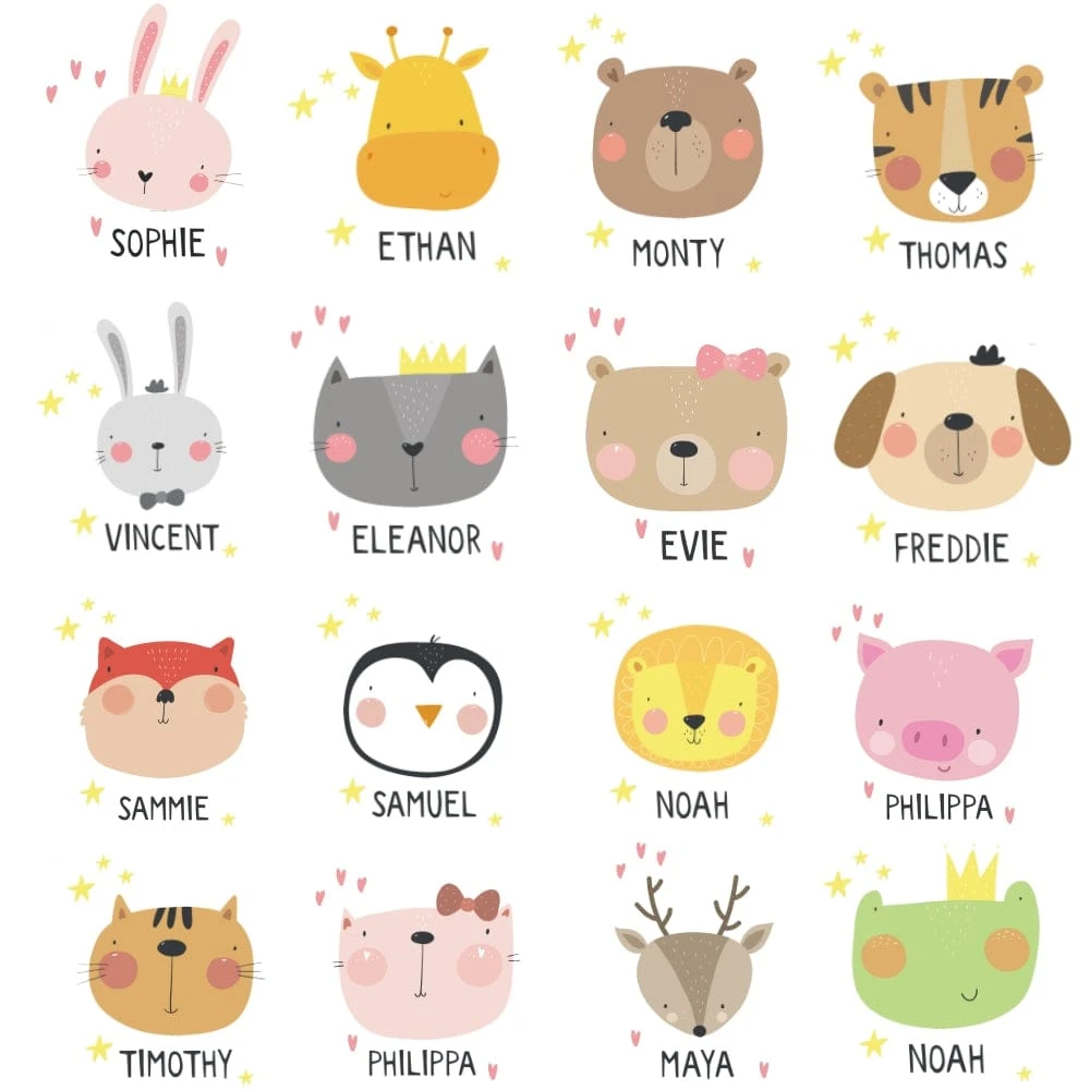 Children's Personalised Animal Water Bottles (16 Designs) - Image 2