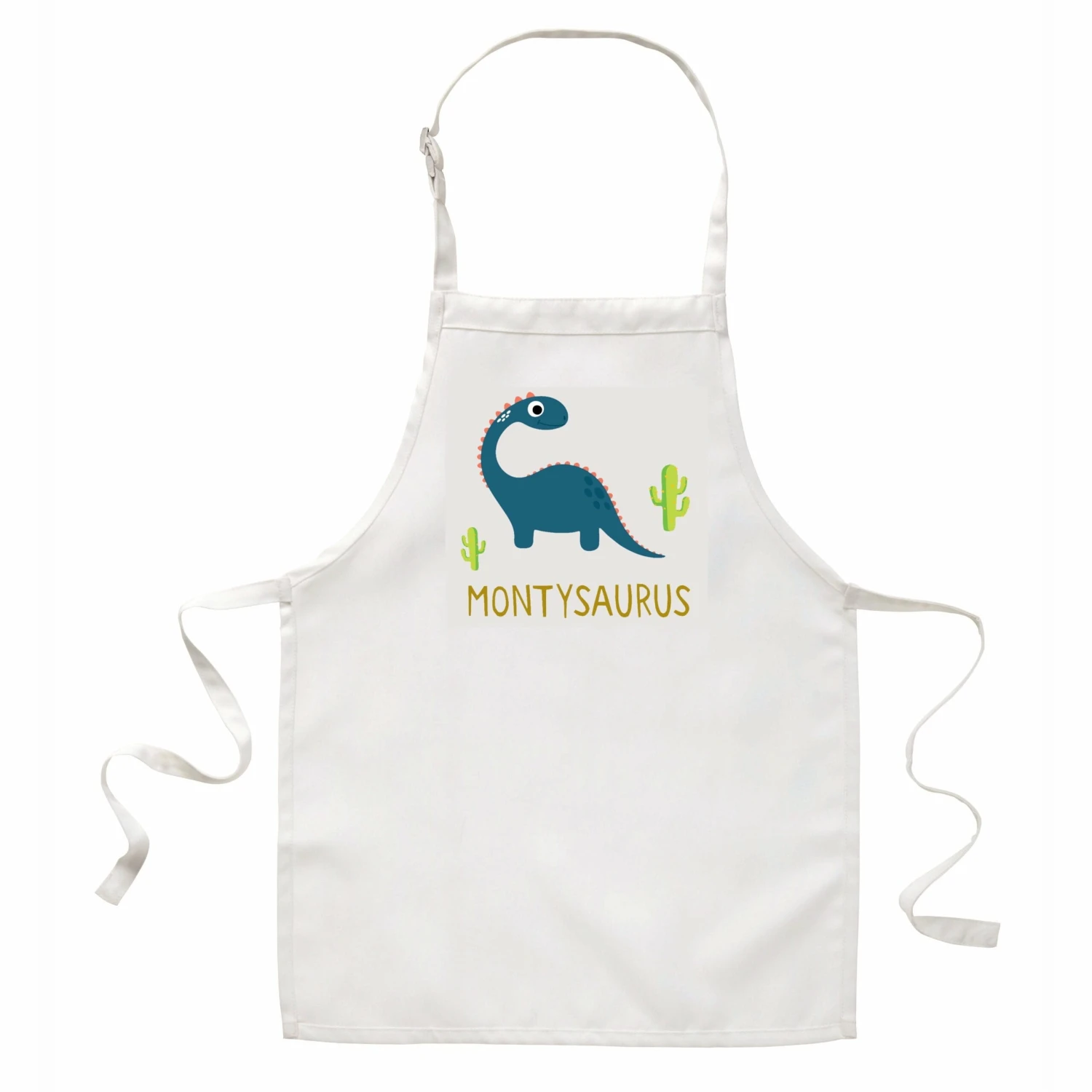 Children's Personalised Dinosaur Apron