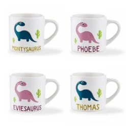 Children's Personalised Dinosaur Mug