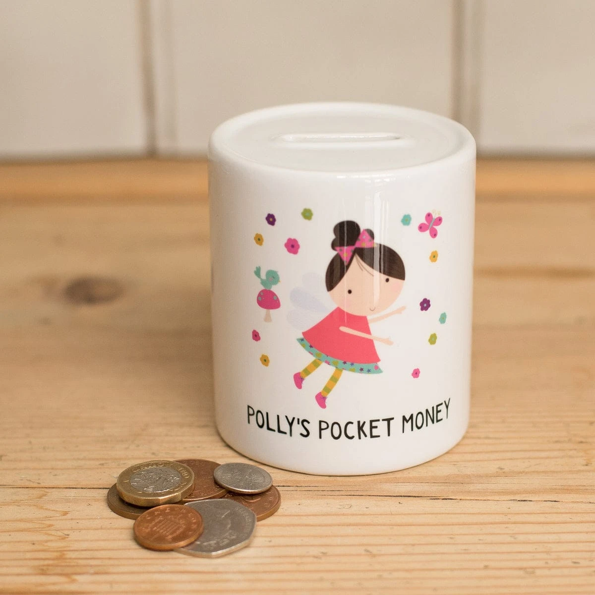 Children's Personalised Fairy Money Box - Image 2