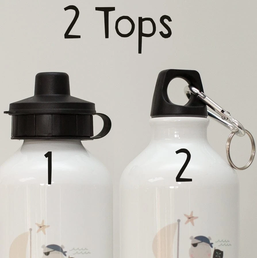 Children's Personalised Fairy Or Russian Doll Water Bottle - Image 2