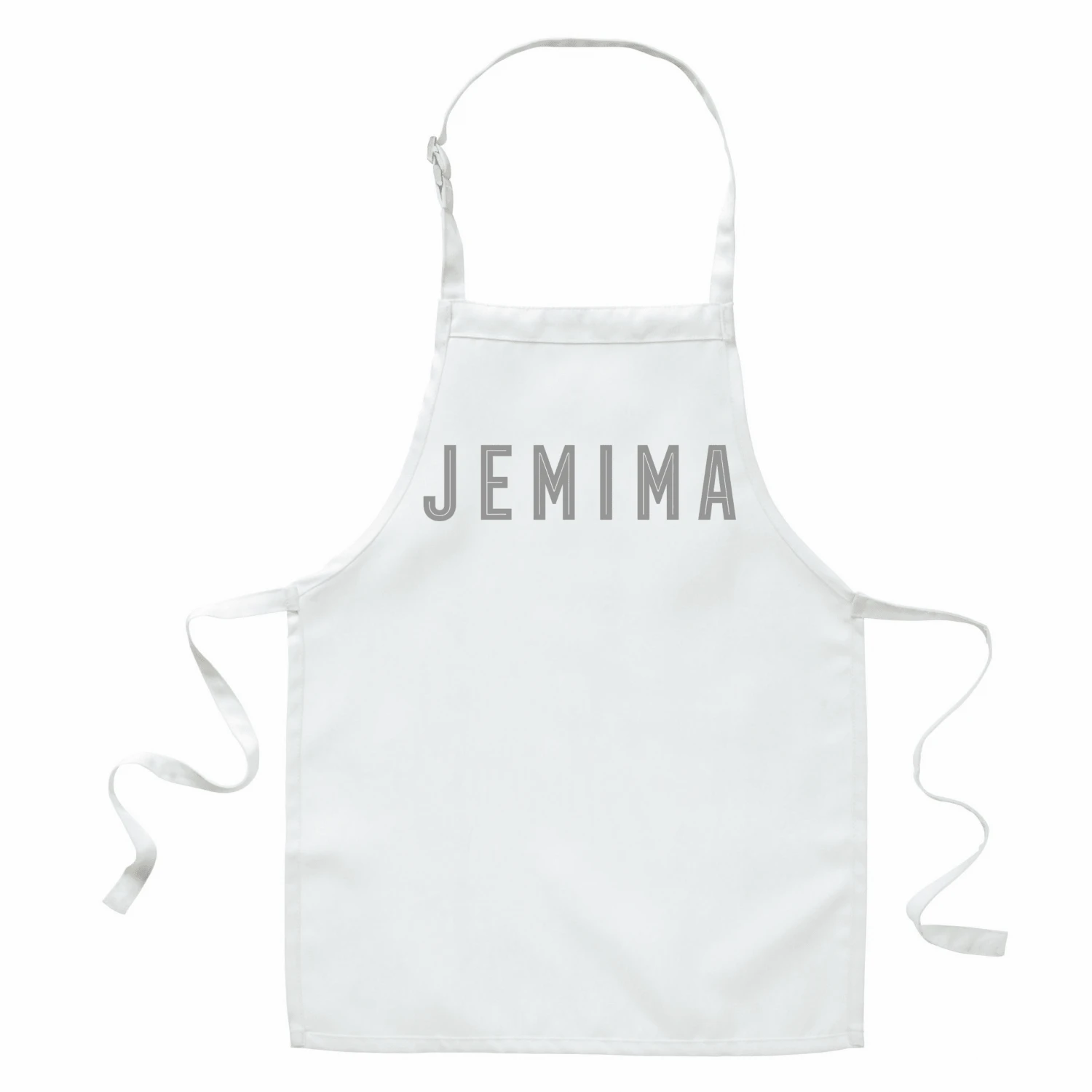 Children's Personalised Inline Apron (Various Colours) - Image 2