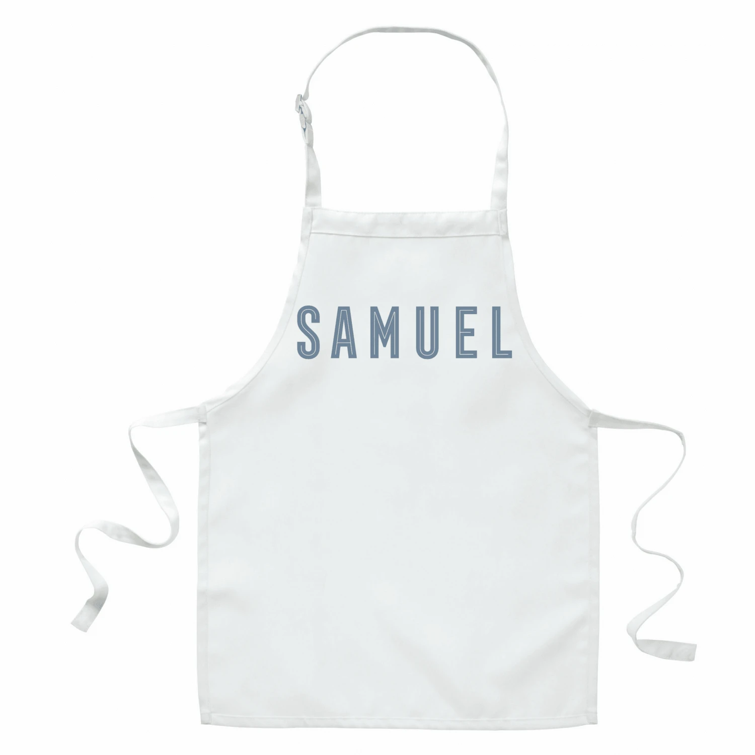 Children's Personalised Inline Apron (Various Colours)