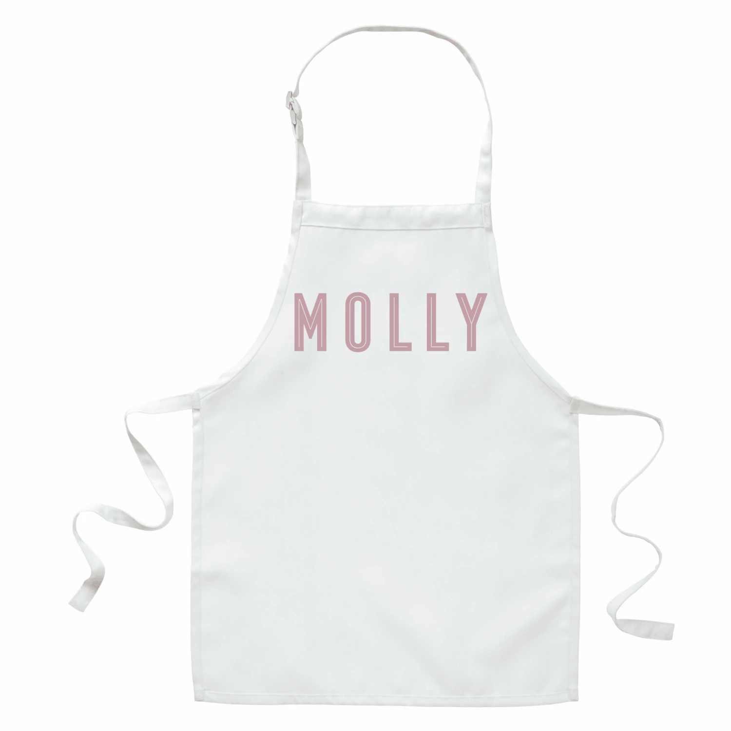 Children's Personalised Inline Apron (Various Colours) - Image 3