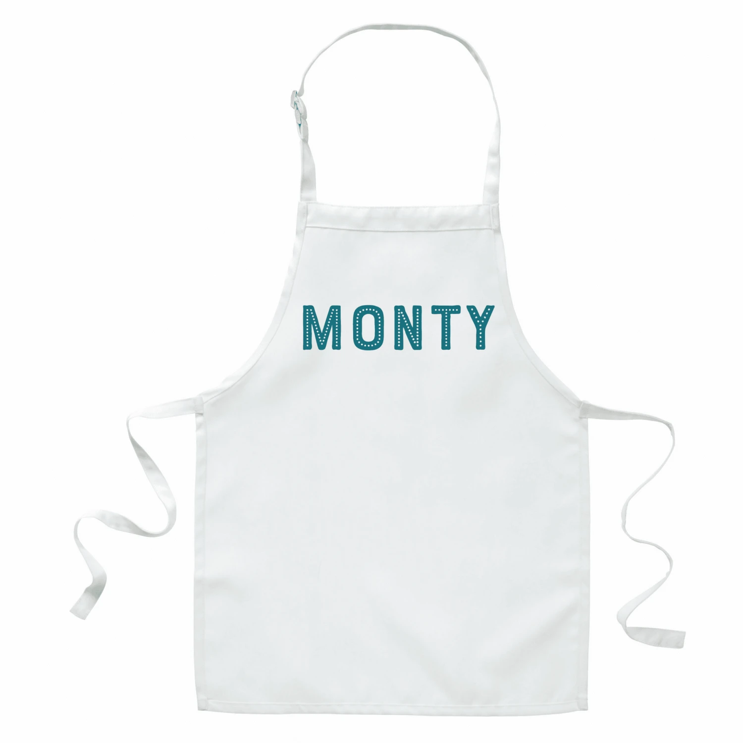 Children's Personalised Name Apron (Various Colours) - Image 2