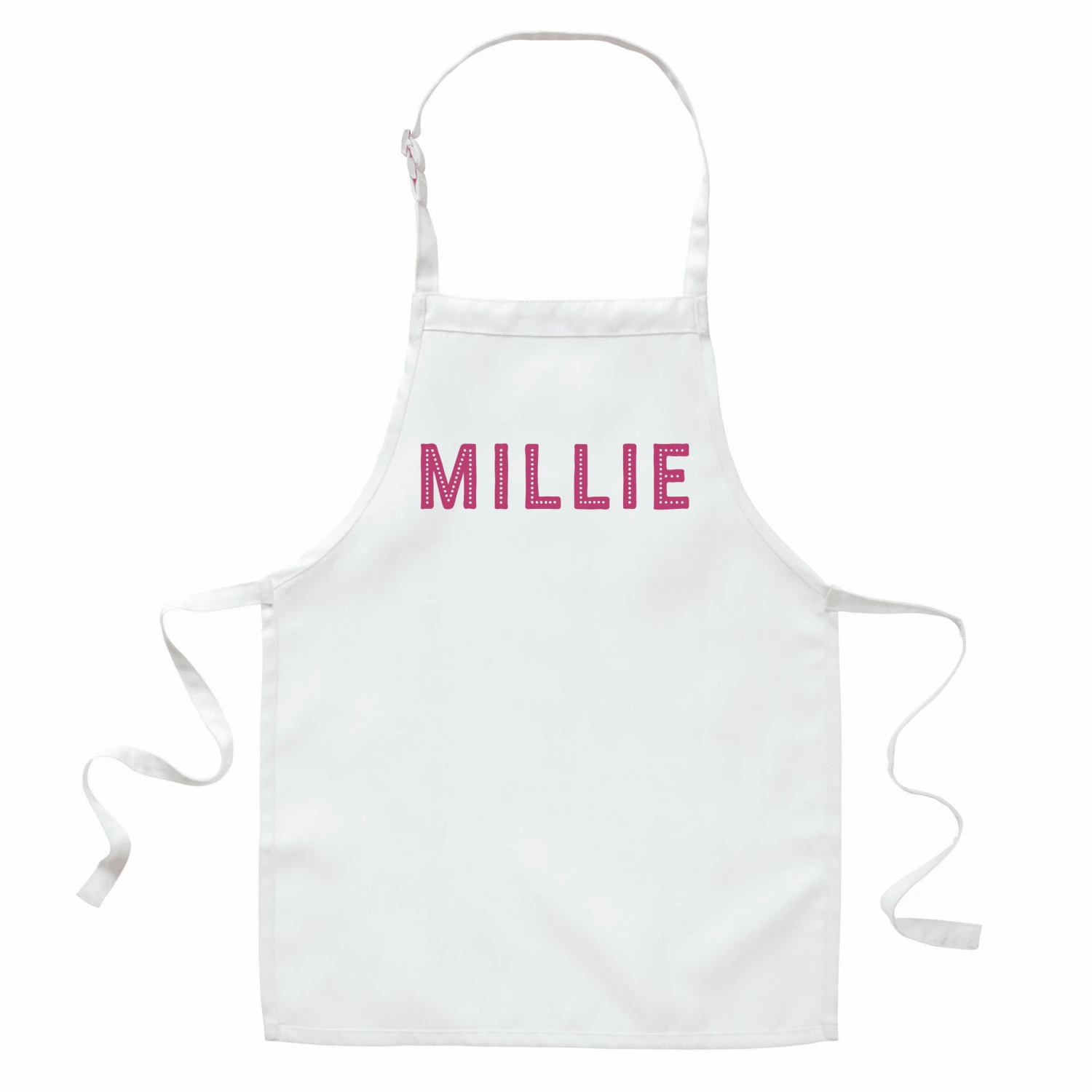 Children's Personalised Name Apron (Various Colours)