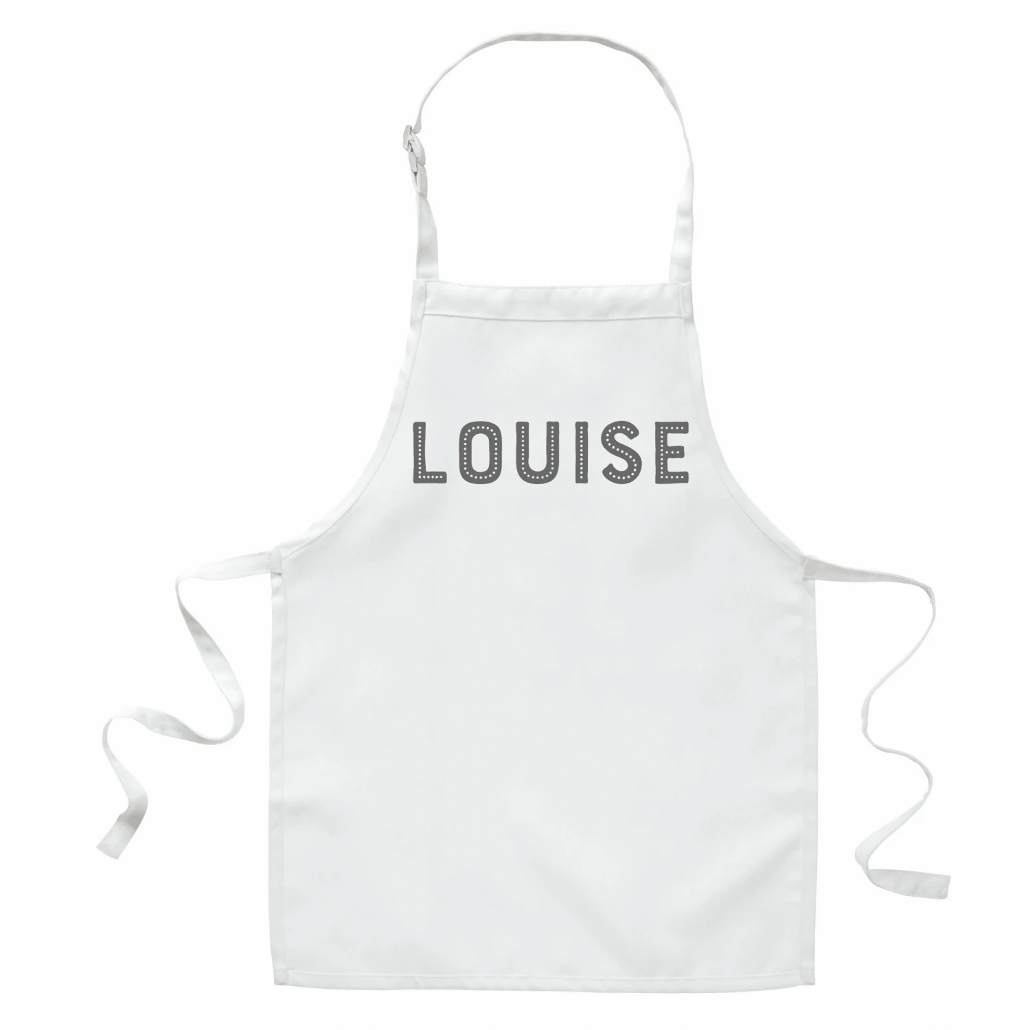 Children's Personalised Name Apron (Various Colours) - Image 4