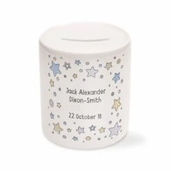 Children's Personalised Star Money Box