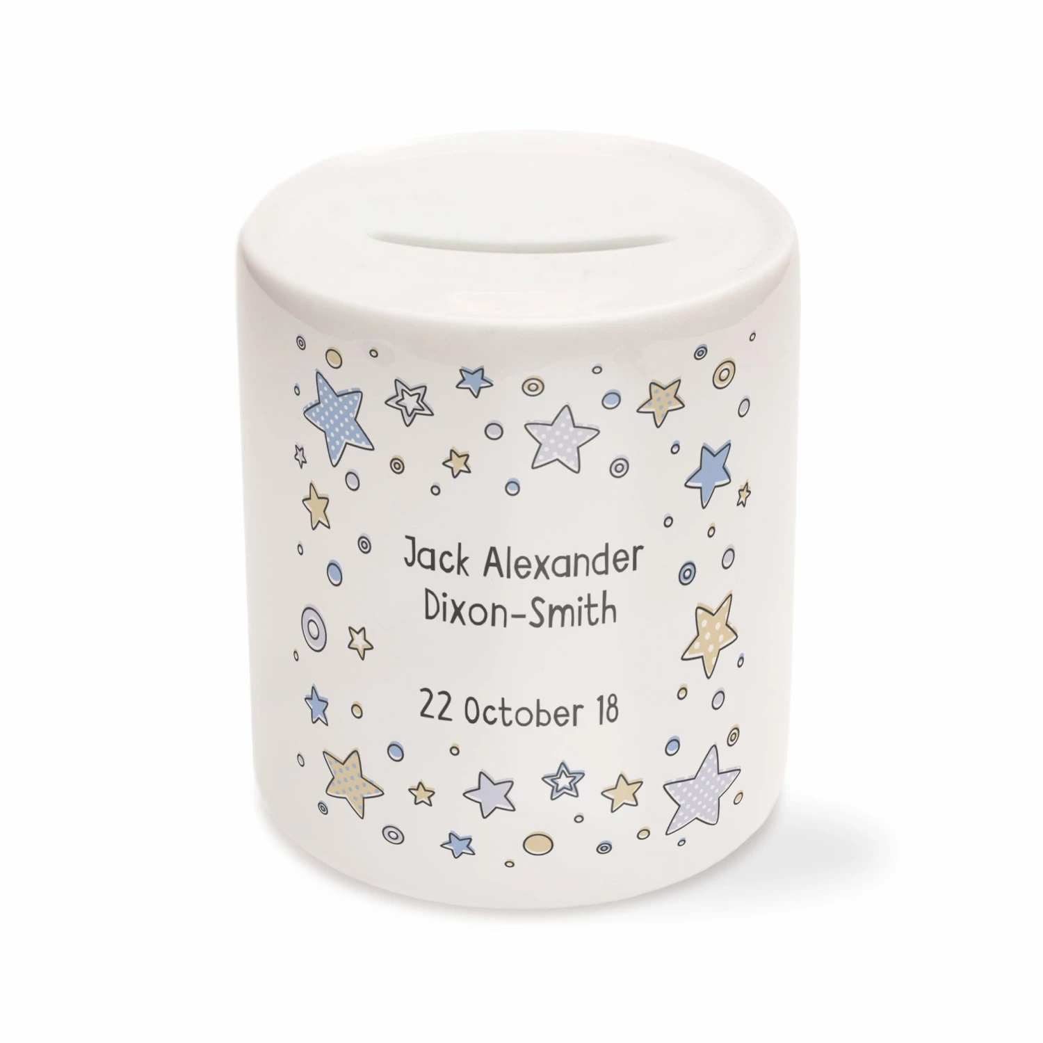 Children's Personalised Star Money Box