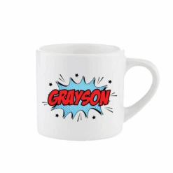 Children's Personalised Superhero Mug