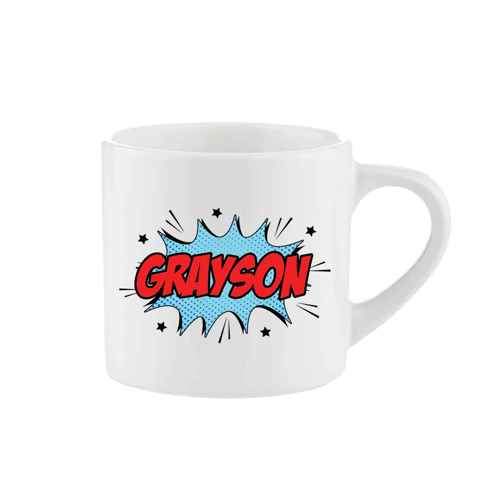 Children's Personalised Superhero Mug