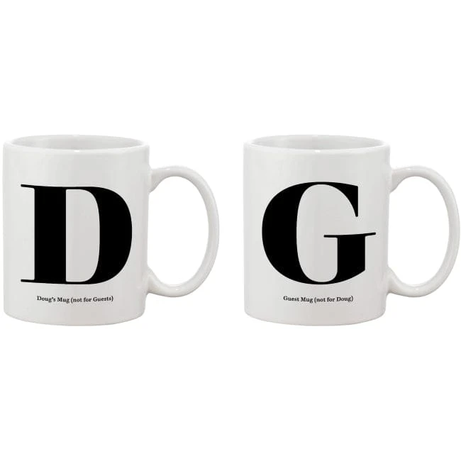 Classic Initial Mug (Personalised Message Optional) - Image 3