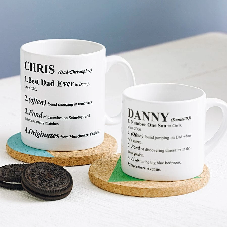 Father's Day Personalised Definition Mug - Image 2