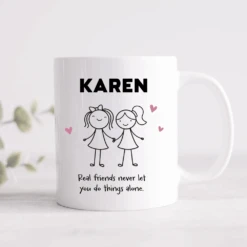 Friendship Thank You Personalised Mug (Various Designs)