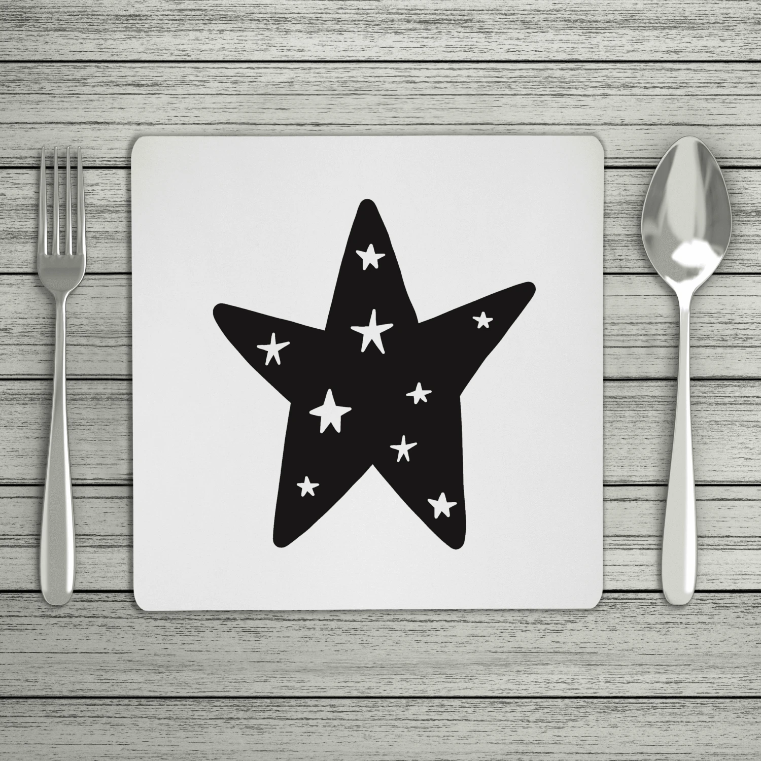 Fun Scandi Personalised Initial Placemat (Mix & Match Colours) - Image 5