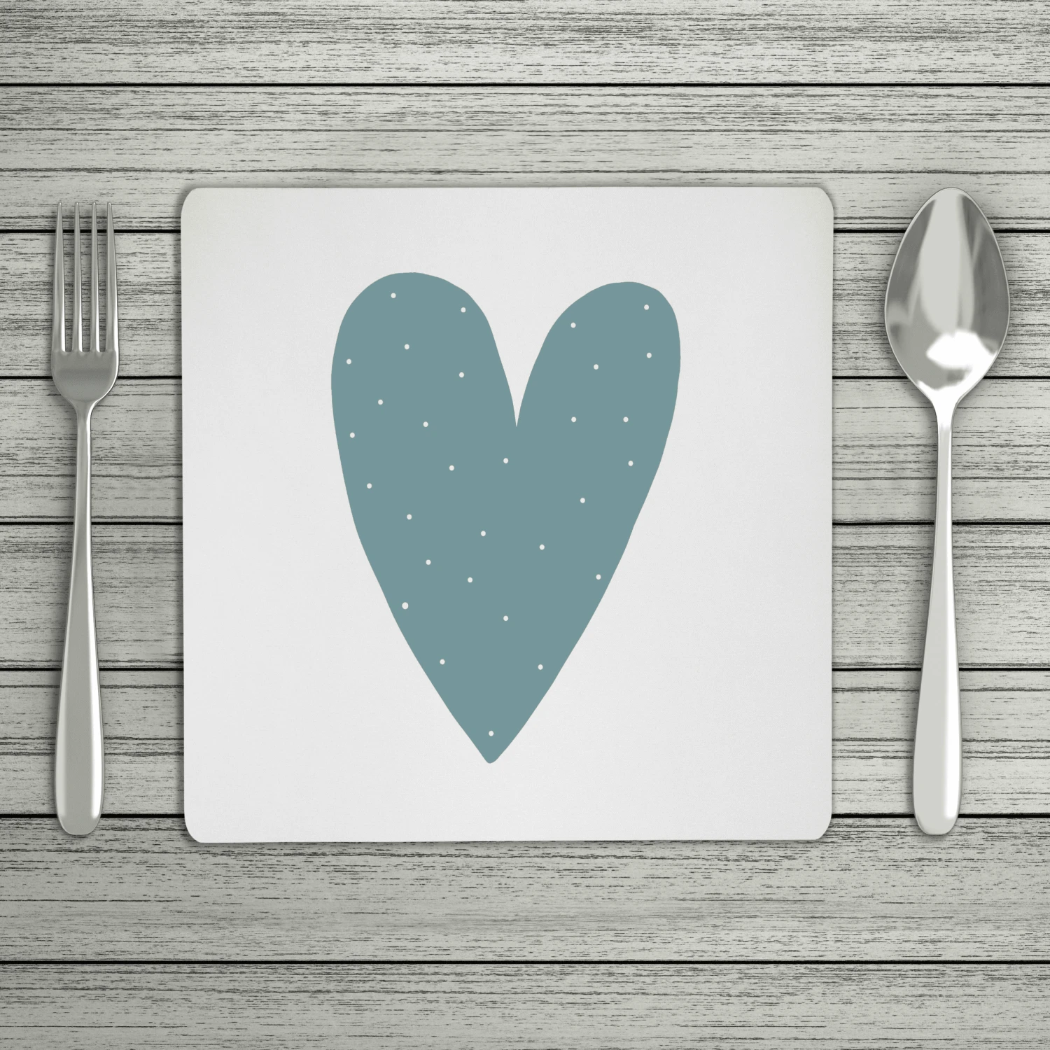 Fun Scandi Personalised Initial Placemat (Mix & Match Colours) - Image 3