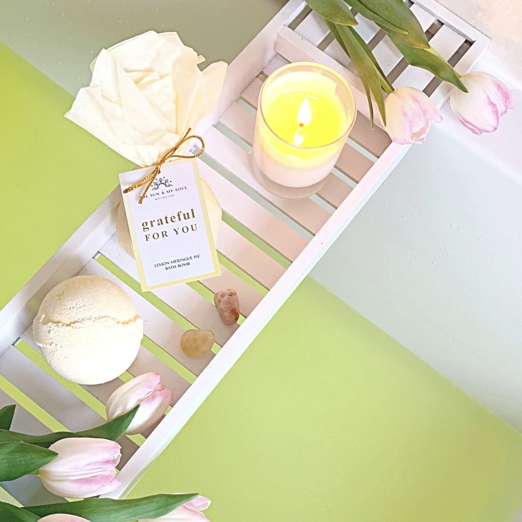 Grateful For You Large Bath Bomb - Image 3