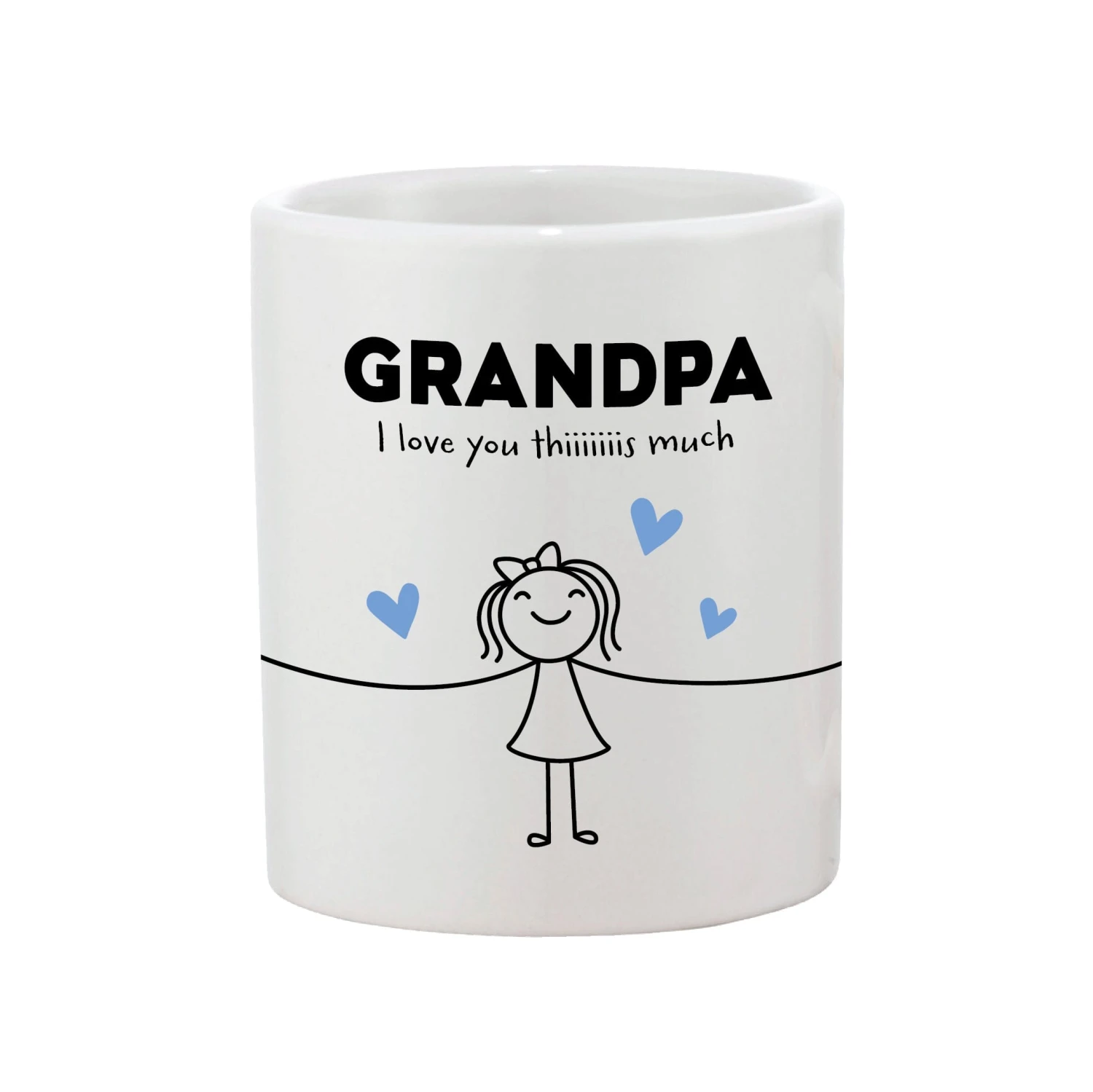 I Love You Thiiiiiiis Much Personalised Father's Day Mug