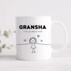 I Love You Thiiiiiiis Much Personalised Mug