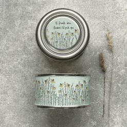 'If Friends Were Flowers' Candle Tin