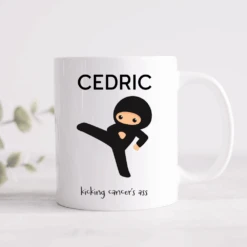 Kicking Cancer's Ass Personalised Mug