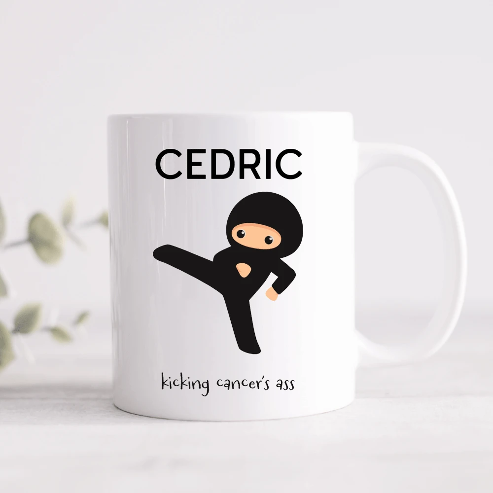 Kicking Cancer's Ass Personalised Mug