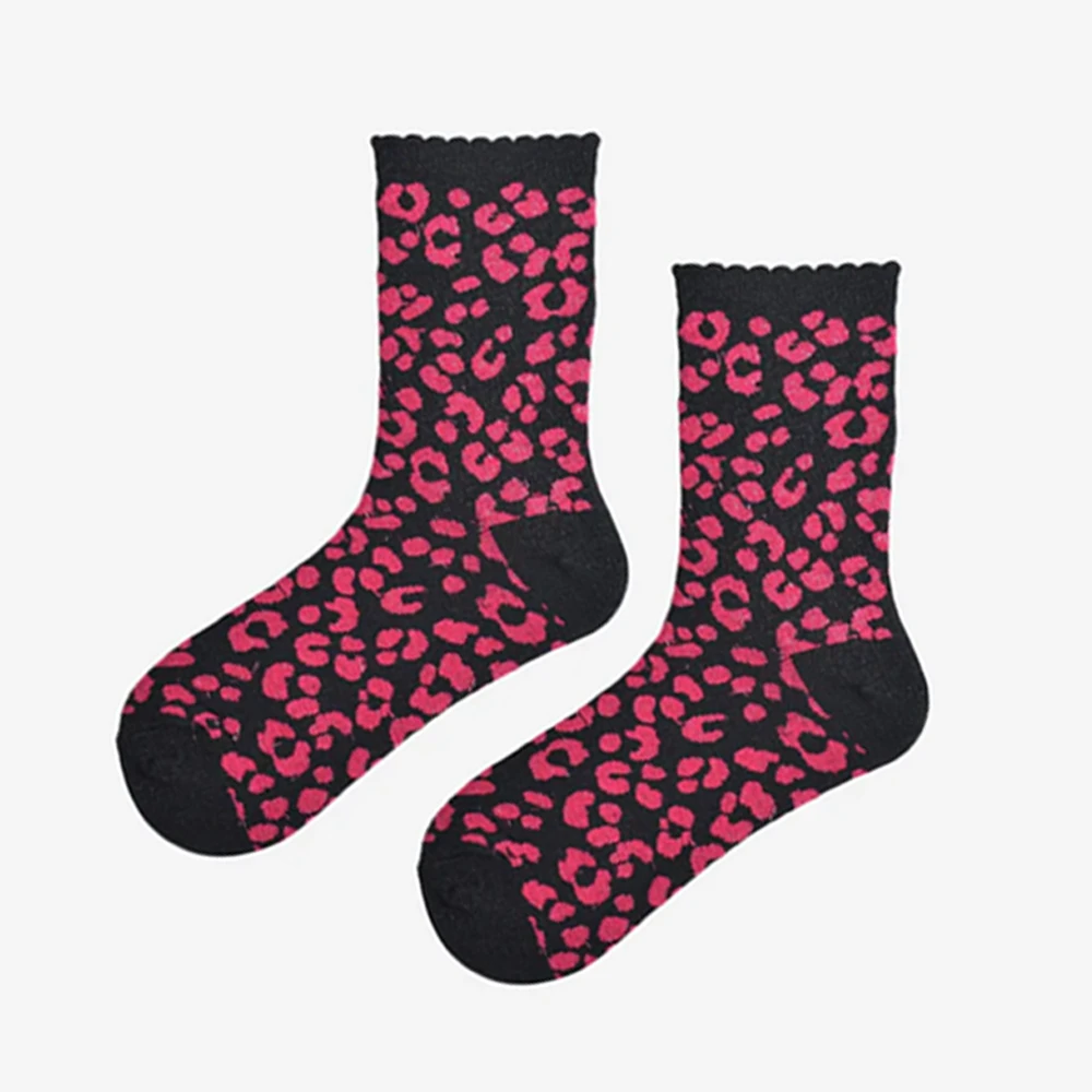Ladies' Glitter Cotton Socks - Various Designs - Image 4