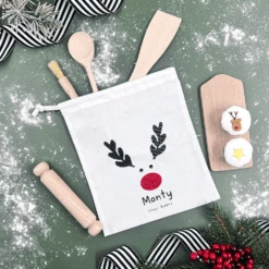 Personalised Children's Christmas Baking Set