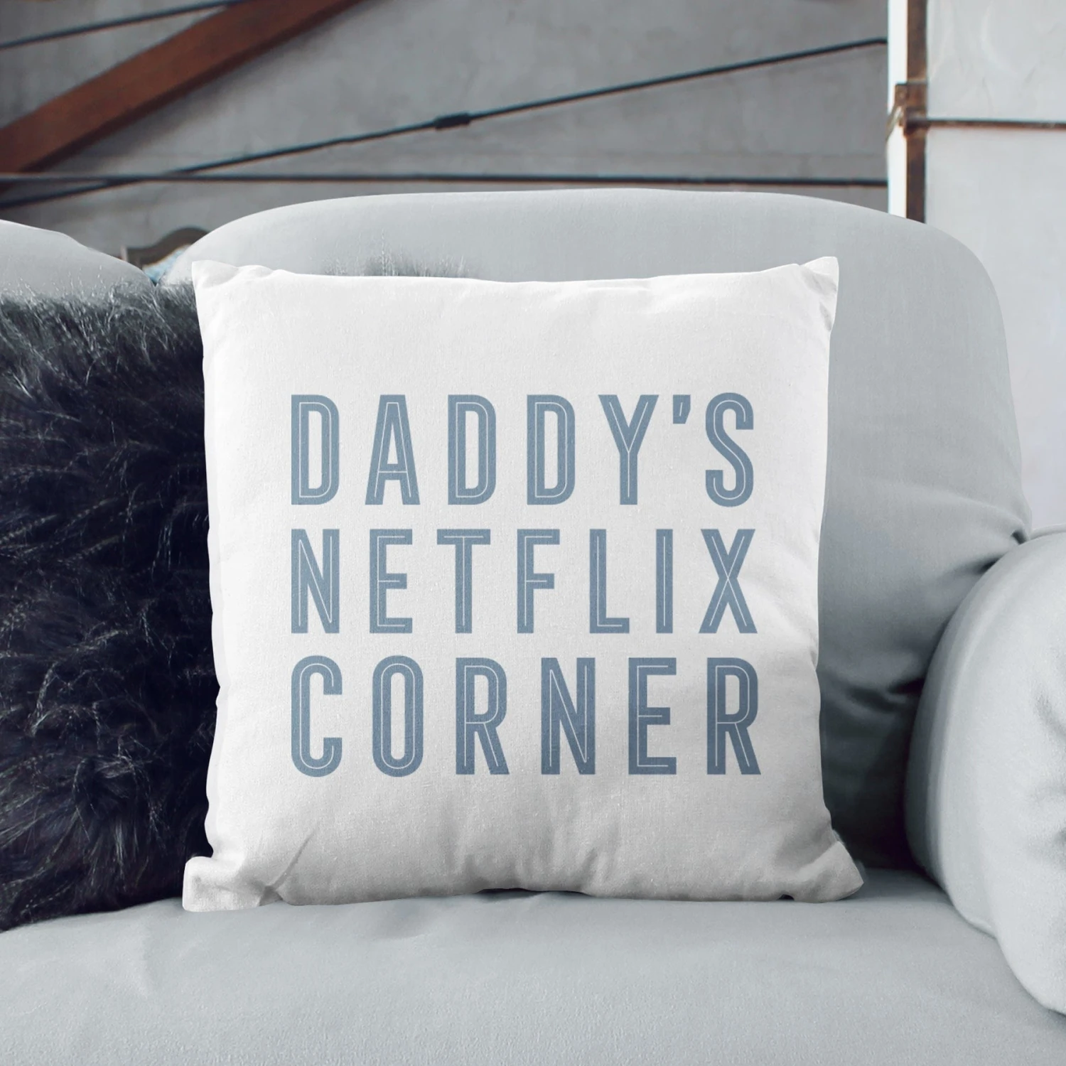 Personalised Father's Day 'Spot' Cushion - Various Colours - Image 2