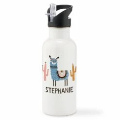 Personalised Llama Water Bottle