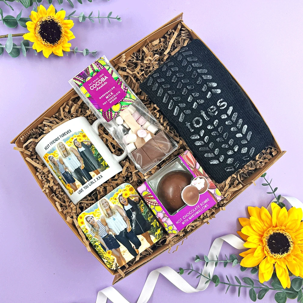 The Personalised Mug And Coaster Gift Box