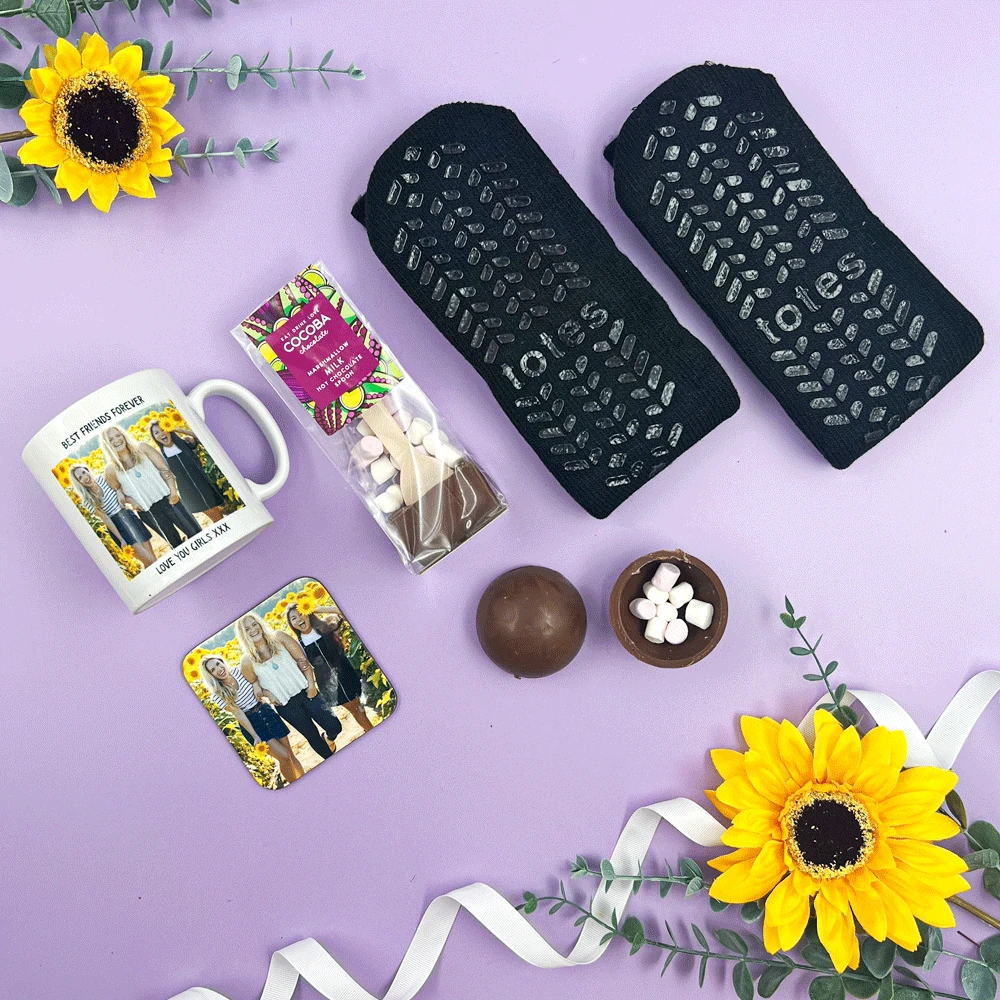 The Personalised Mug And Coaster Gift Box - Image 2