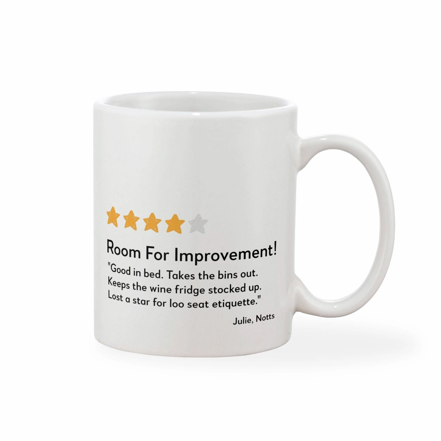 Teacher Rating Review Personalised Mug - Image 4