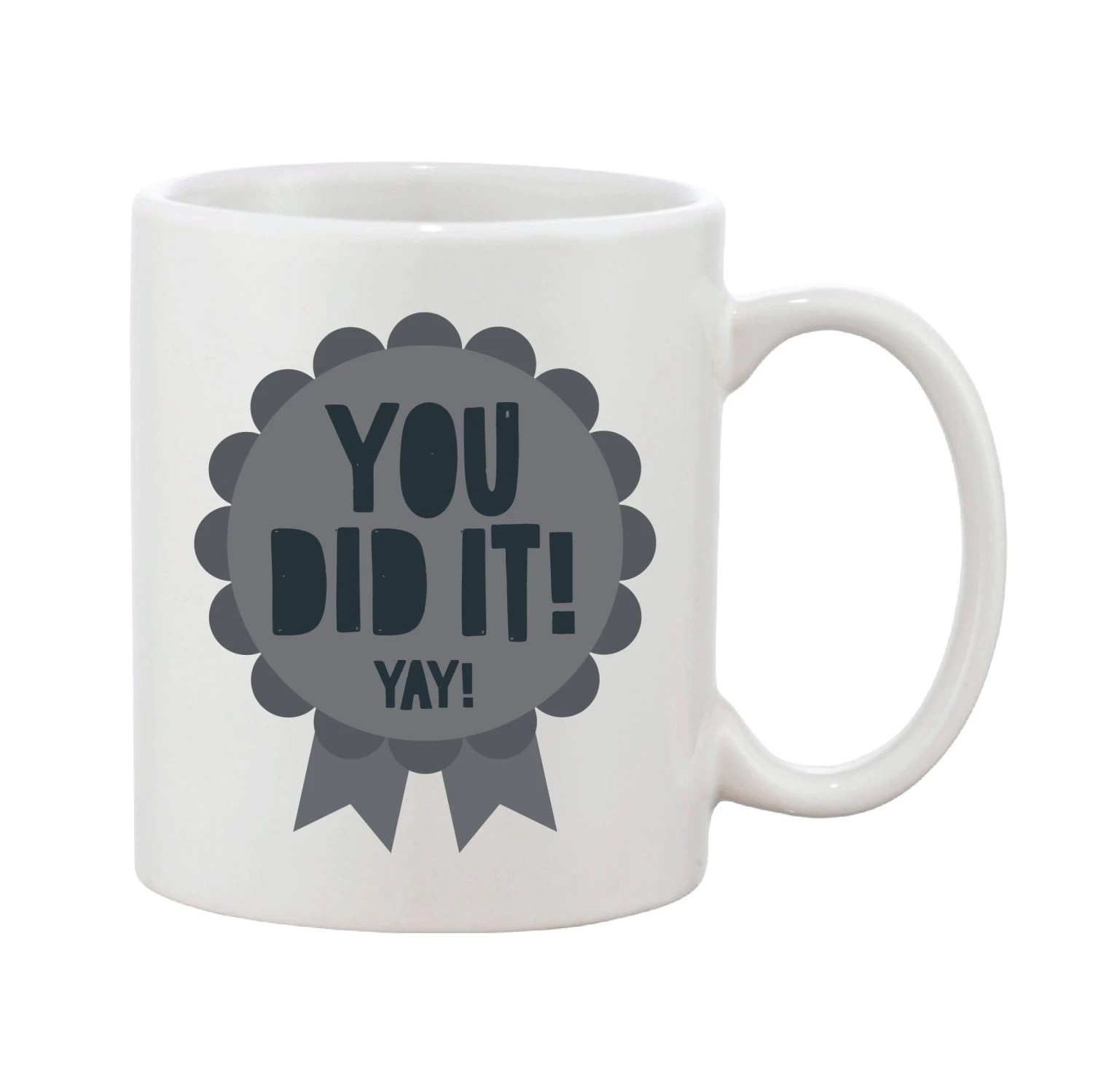 Rosette Personalised Award Mug - Pink, Blue Or Grey - Image 4