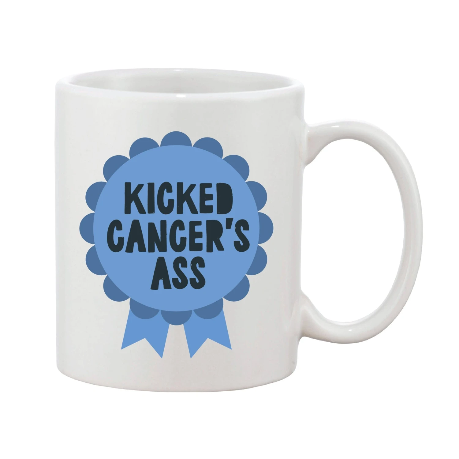 Rosette Personalised Award Mug - Pink, Blue Or Grey - Image 3