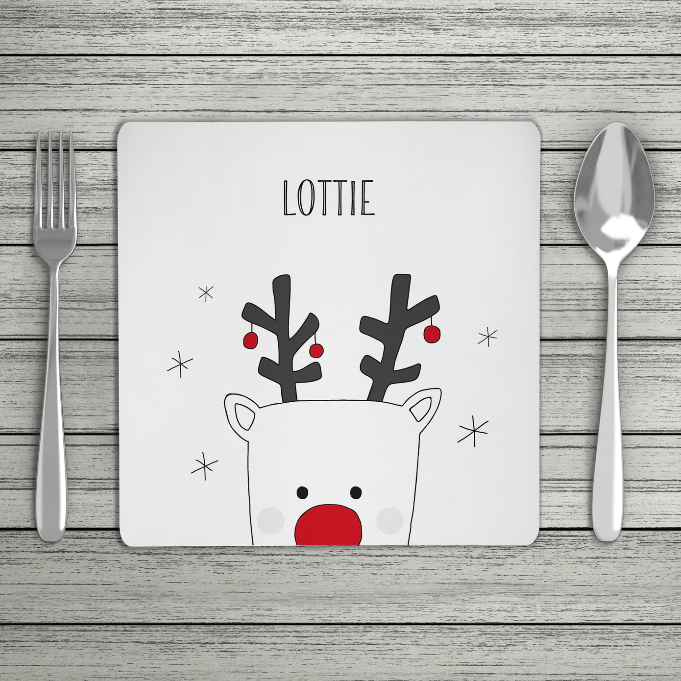 Personalised Christmas Placemat - Various Designs - Image 2