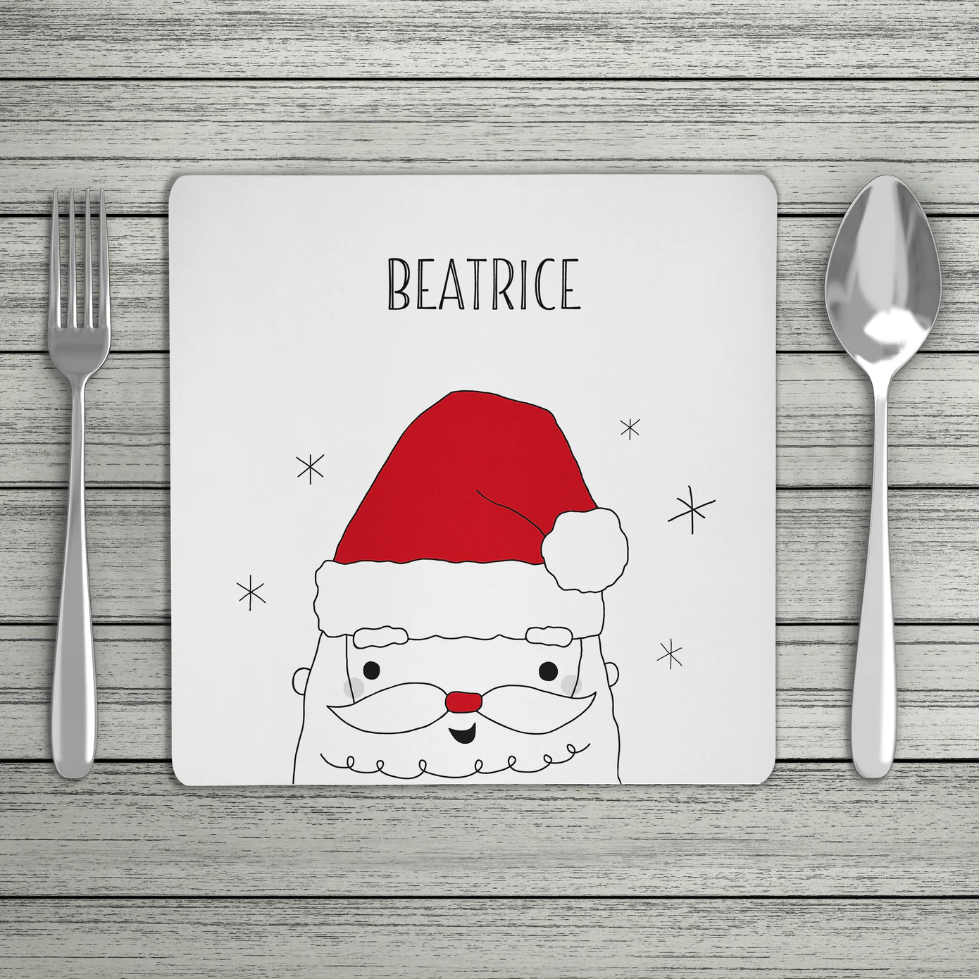 Personalised Christmas Placemat - Various Designs - Image 3