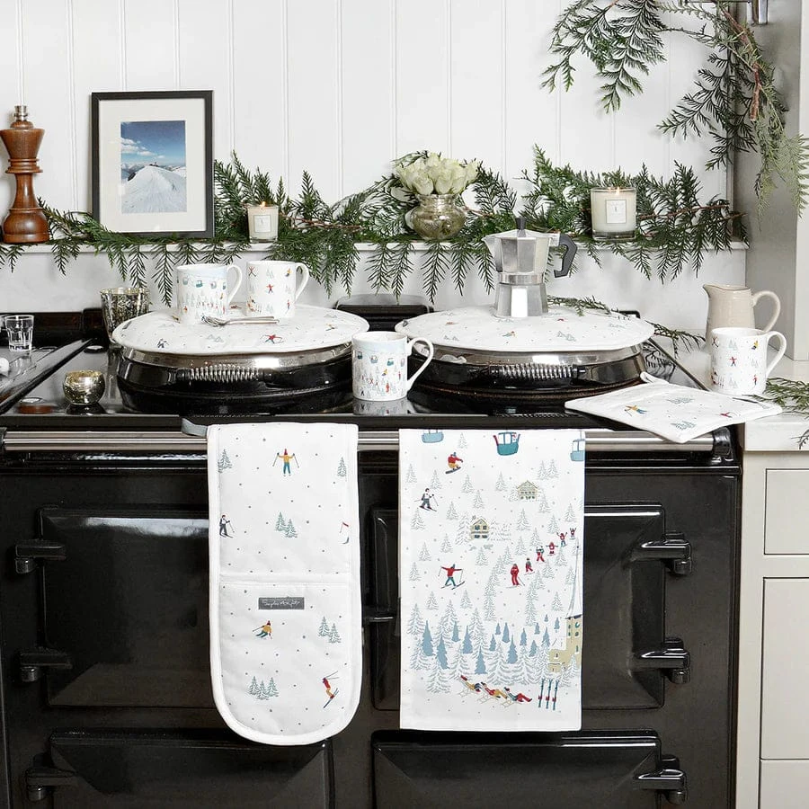 Sophie Allport Skiing Tea Towels - Image 2