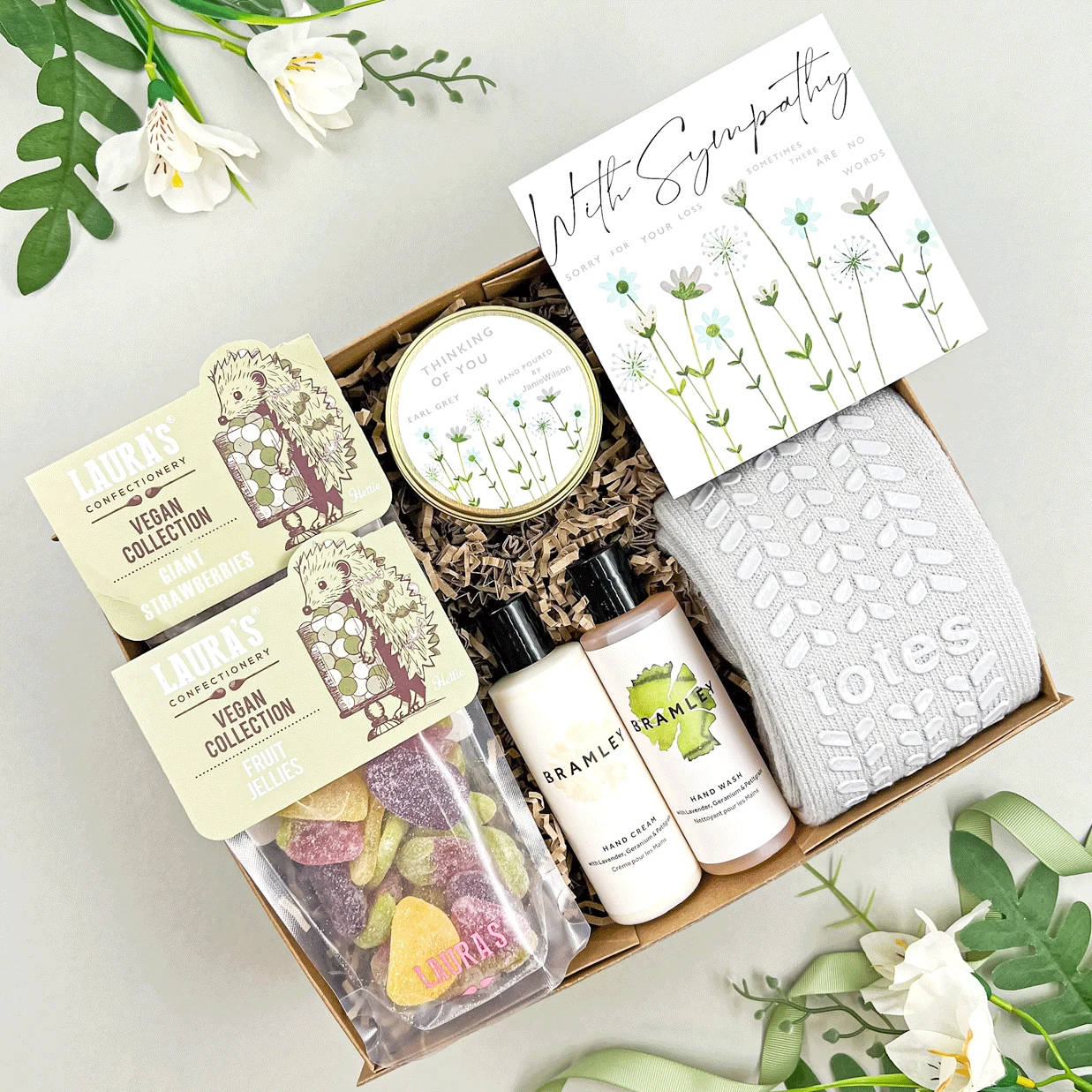 The 'With Sympathy' Bereavement Care Package Gift Box