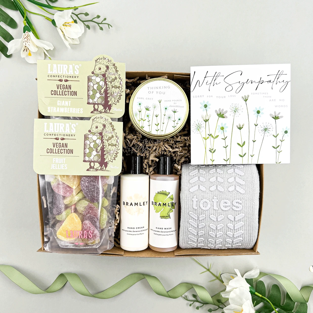 The 'With Sympathy' Bereavement Care Package Gift Box - Image 3
