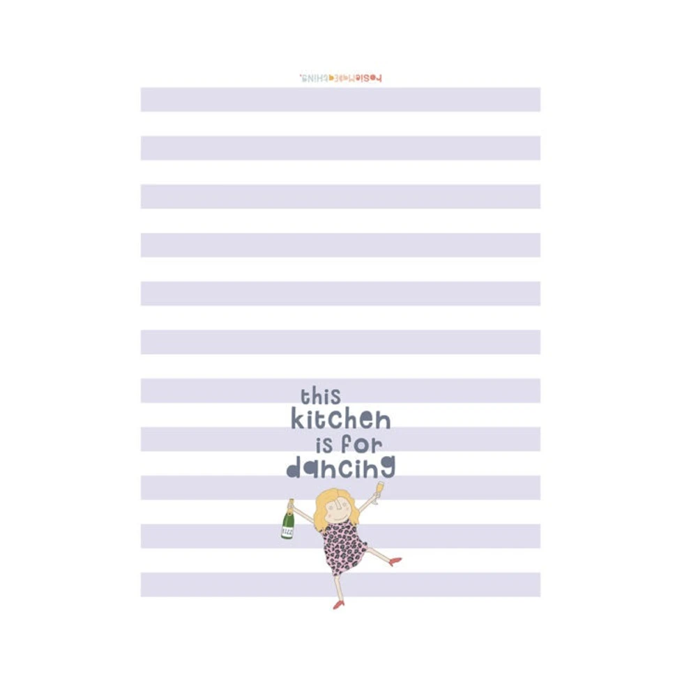 'This Kitchen Is For Dancing' Tea Towel - Image 2