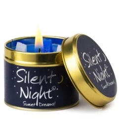 Silent Night Scented Candle Tin