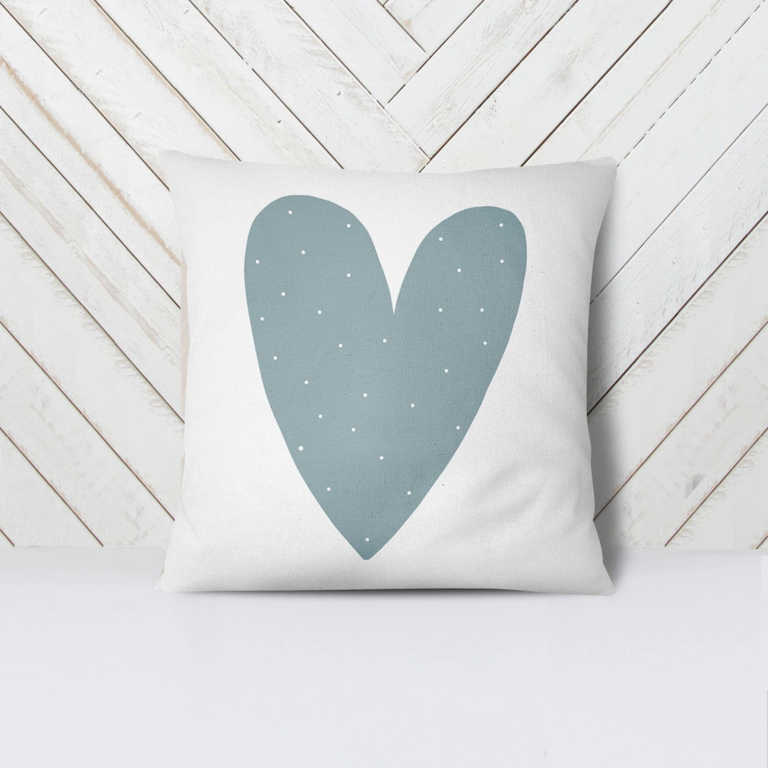 Personalised Scandi Initial Cushion | Blue, Navy, Grey Or Black - Image 4