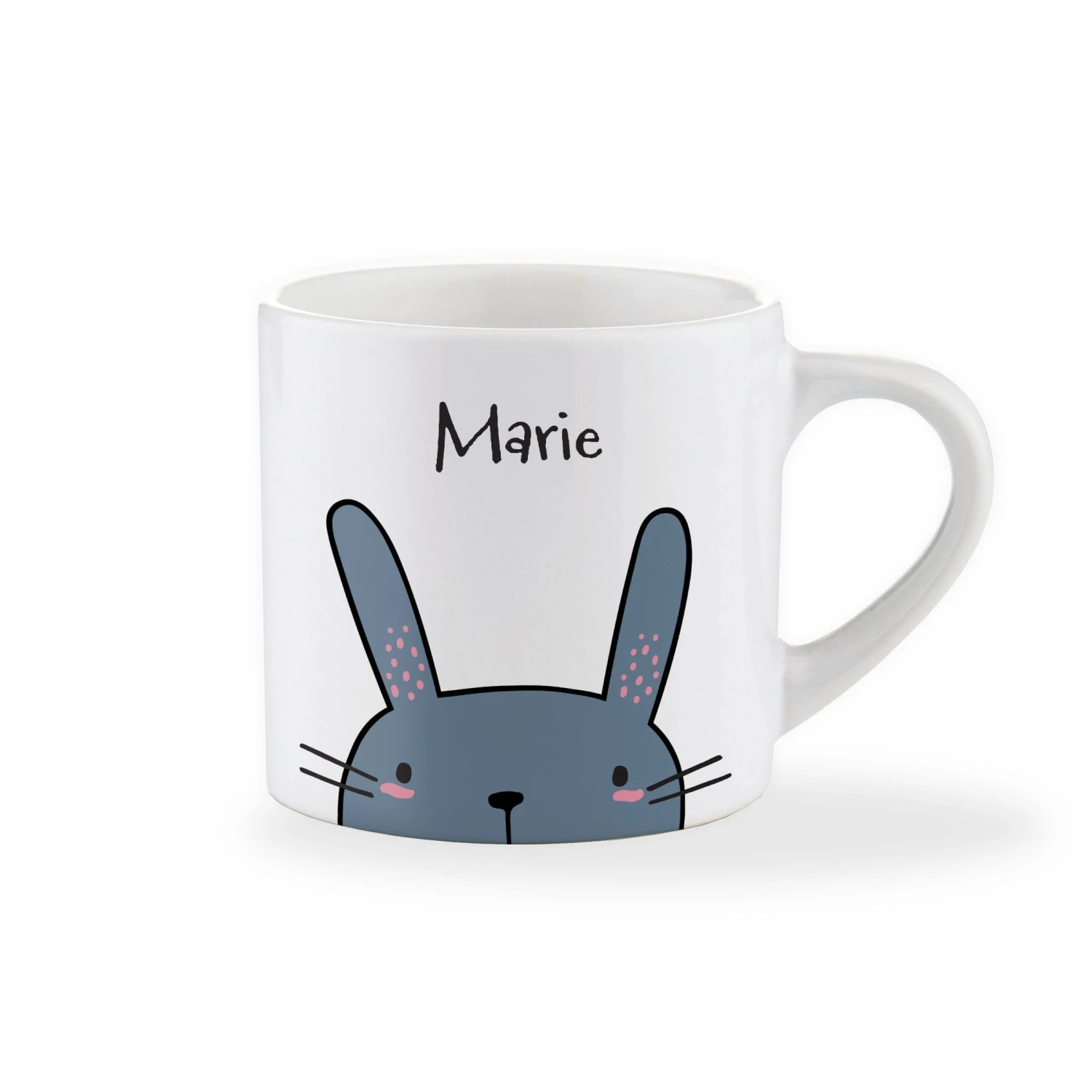 Personalised Name Bunny Children's Mug - Various Colours - Image 6