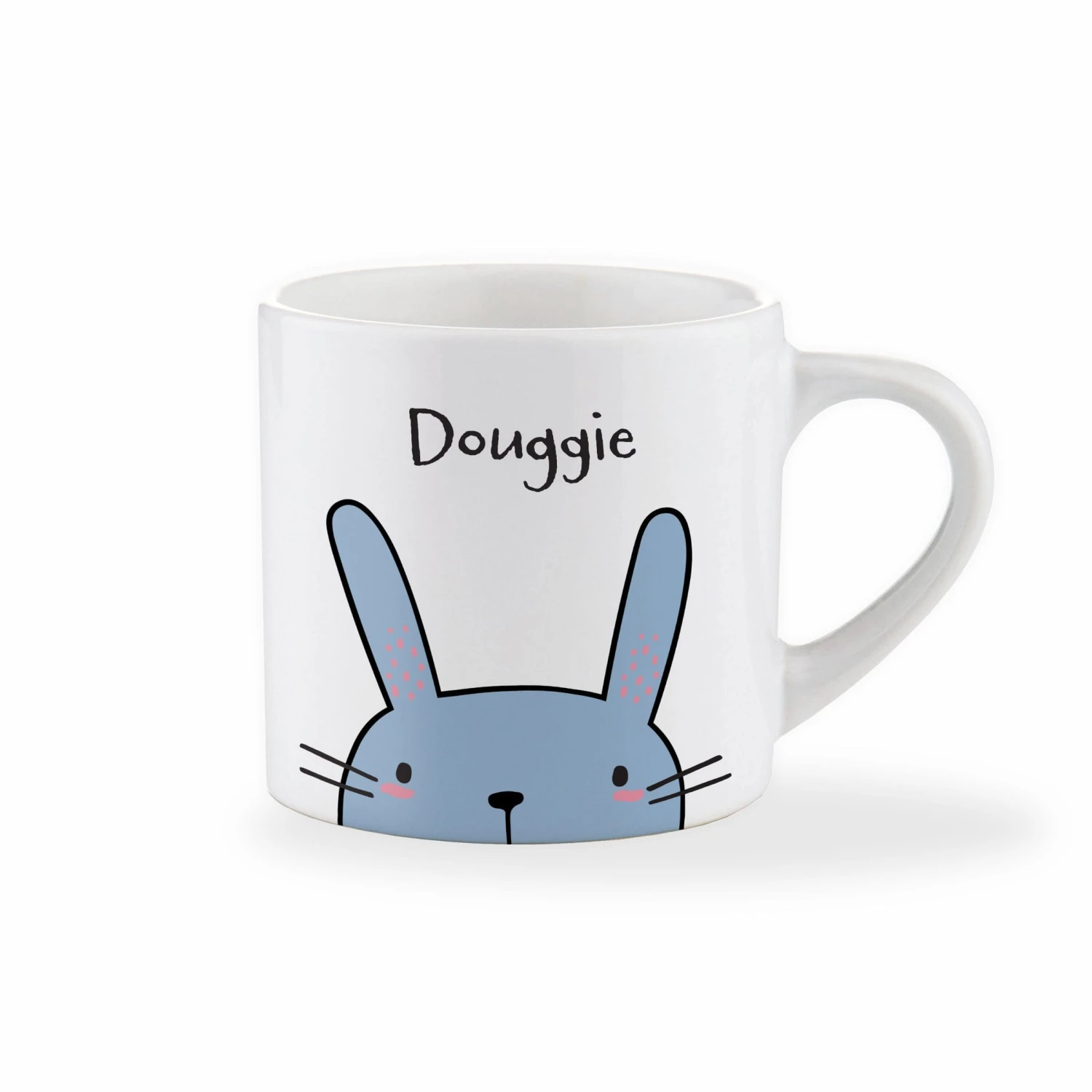 Personalised Name Bunny Children's Mug - Various Colours - Image 7