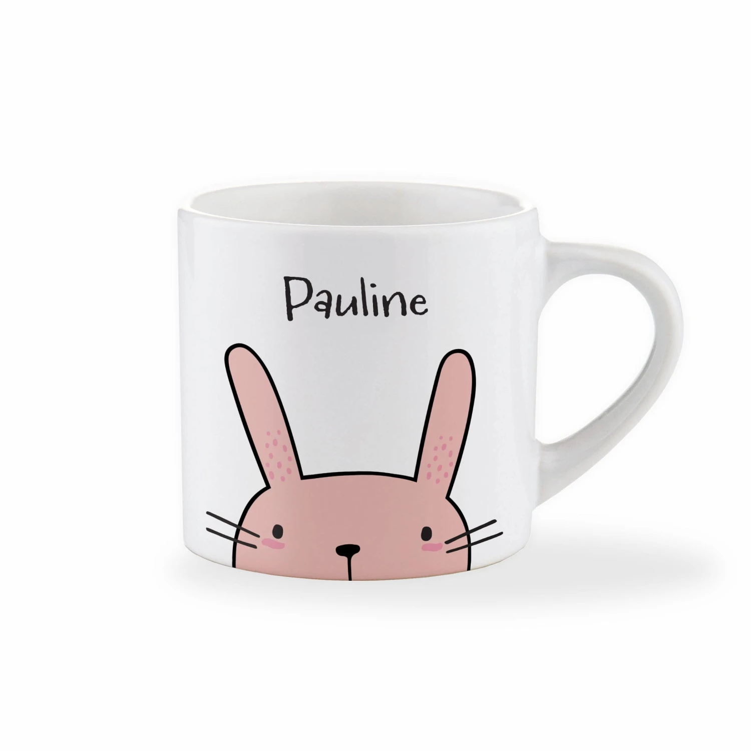 Personalised Name Bunny Children's Mug - Various Colours - Image 5