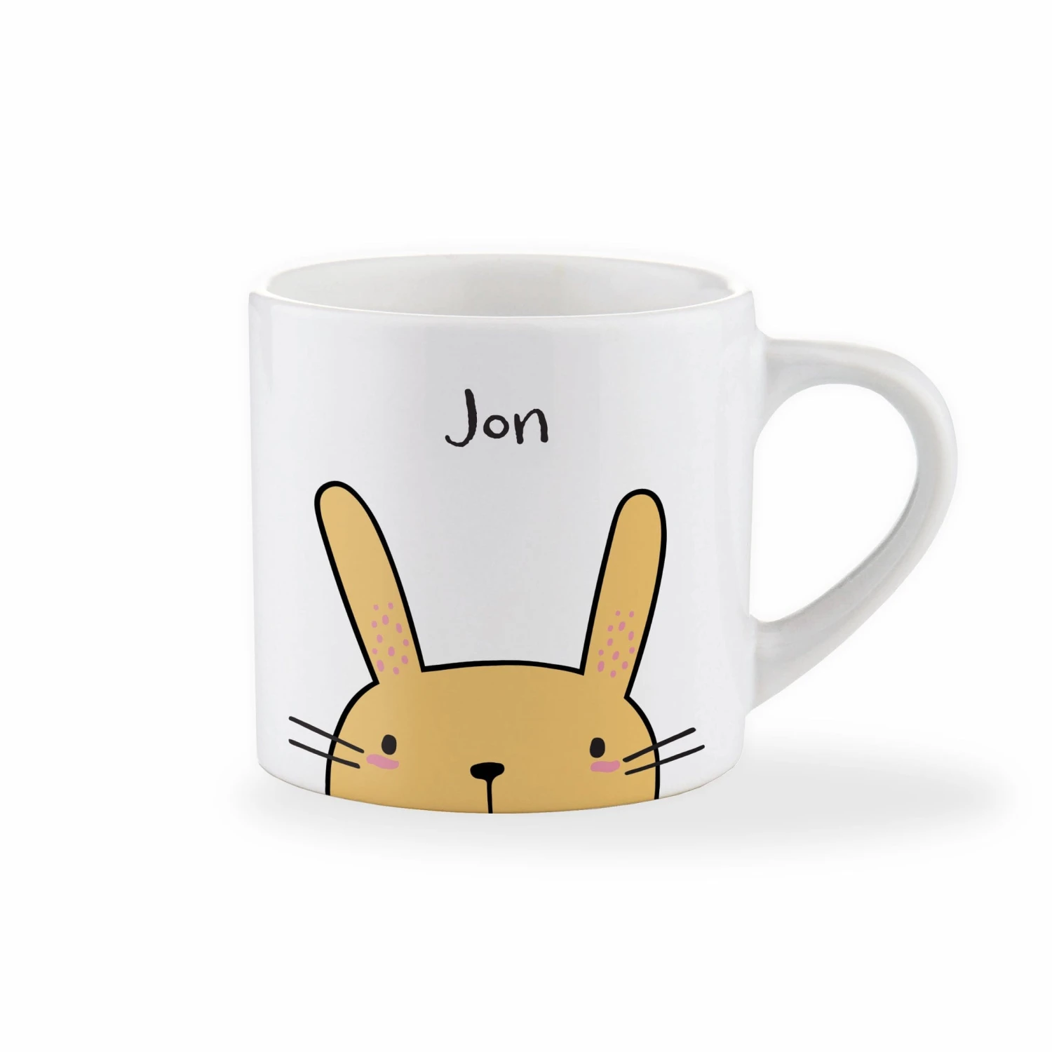 Personalised Name Bunny Children's Mug - Various Colours - Image 9